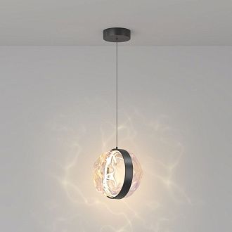 Подвесной светильник 18*18*322,5 см, LED*6W, 3000K, Maytoni Misterio MOD379PL-L6B3K, черный