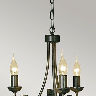Люстра Elstead Interior, Арт. OV3-BLK-GOLD