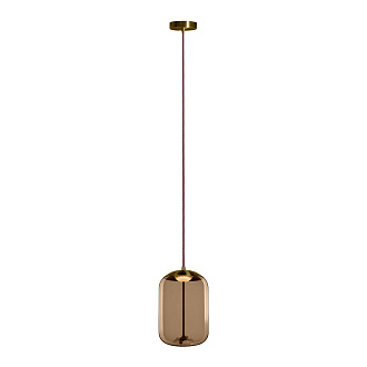 Подвесной светильник 12*22 см, 1*LED*5W LOFT IT Knot 8135-C mini латунь