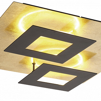Светильник 50*50*7,7 см, LED *  48W, 3000К Mantra Dalia 8162, черный