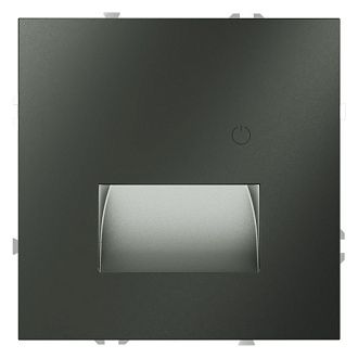 Подсветка светодиодная встраиваемая Voltum S70 с датчиком, титан пластик Soft touch VLS070706