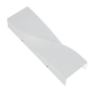 Уличный настенный светильник Maytoni Twist O040WL-L11W3K, 11W LED, 3000K, белый