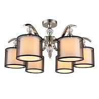 Люстра 67*35 см, 6*E14, 40W, Aployt FLORET APL.703.17.06, хром