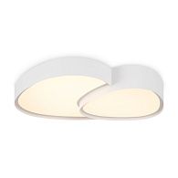 Светильник 52,5*38*-8 см, *LED*72W, 3000-7000K, Freya Скромность/Modesty FR6079CL-L72W, Белый