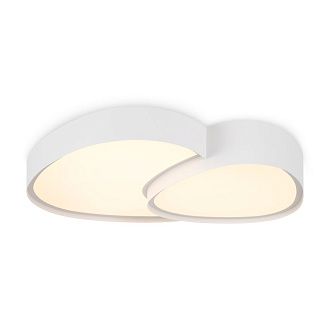 Светильник 52,5*38*-8 см, *LED*72W, 3000-7000K, Freya Скромность/Modesty FR6079CL-L72W, Белый