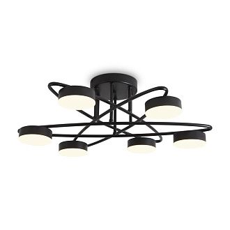 Люстра 60*60*-19 см, *LED*36W, 3000K, Freya  FR6155CL-L36B, Черный