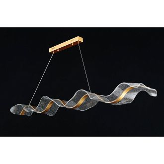 Люстра подвесная 150 см, 50W, 3500K, 10 м2 Aployt Viven APL.080.13.50, золото