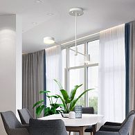 Люстра на штанге Inodesign Motvikt White 41.1212