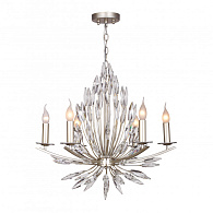 Подвесная люстра Favourite Feerie 1932-6P, D640*H600/1600, античное серебро