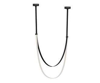 Подвес Лирд черный h180 (длина ремня 360см) Led 86W (4000K) Kink Light 07689A-180,19, черный