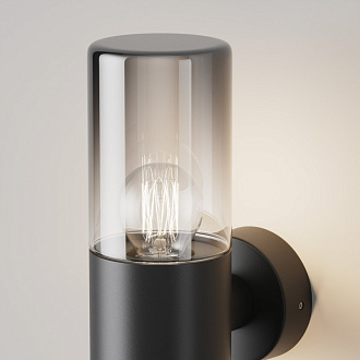 Светильник настенный 8*8*33,5 см, 2*E27, 120W, Maytoni Amas O432WL-02GF серый