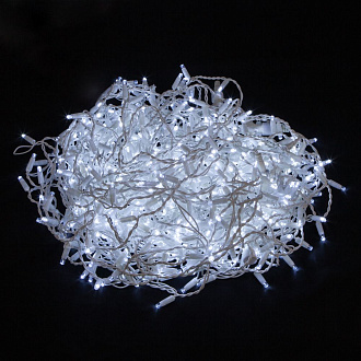 Гирлянда занавес с мерцанием 2*3 м IP65 200 см Elektrostandard 200-101 белый с эффектом мерцания 2*3м IP65