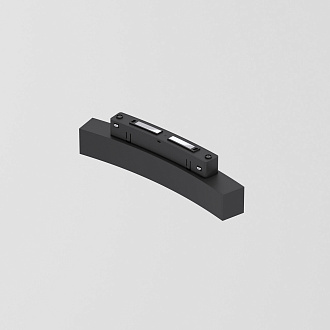 Трековый светильник для радиусного шинопровода Elektrostandard Slim Magnetic 8W 4200K Planar 85179/01, черный
