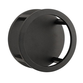Настенный светильник 21*13 см, 1*LED*9W 4000K Arte Lamp Hassaleh A3370AL-1BK черный