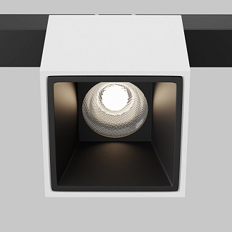 Светильник 19,3*5,3*9,6 см, LED, 7W, Maytoni Technical Alfa S TR133-4-7W-DS-W белый, 3000-6000K, 36°, Dim Exility
