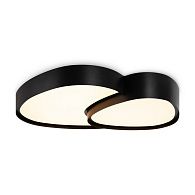 Светильник 52,5*38*-8 см, *LED*72W, Freya Скромность / Modesty FR6079CL-L72B, Черный