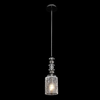 Светильник подвесной 12 см, Crystal Lux MATEO SP1 Хром