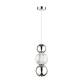 Светодиодный светильник 11 см, 7W, 4000K, Odeon Light CRYSTAL 5007/7LA, хром