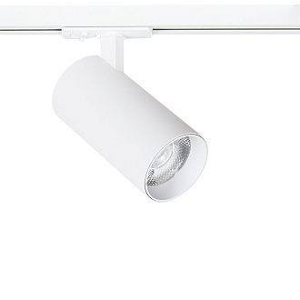 Трековый светильник *14,5*7 см, 1*LED, 20W, 4000K Arte Lamp Bene A1947PL-1WH, Белый