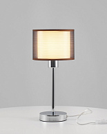 Настольная лампа 18*39 см, E27 60 W, Moderli Room V2732-1T Хром
