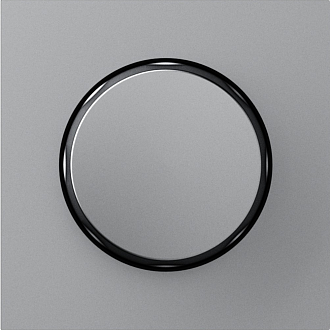 Donel A07 матовый серый накладка для светорегулятора поворотного, серия DB, DE65040