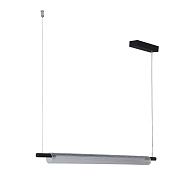 Светильник подвесной 5*85*130 см, LED *14W, 4000K  К, Lumion Roll 6549/14L, чёрный
