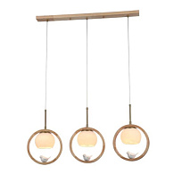 Подвесной светильник 80*23*34 cм, 3*E27*60W Arte Lamp Caprice A4182SP-3BR коричневый