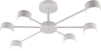 Люстра L630 x W400 x H190, мм, 6*15W (90W), WT (Белый) Rilon GX3705-6 WT