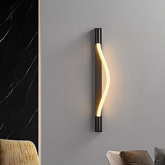 Бра 60*60-60 см, 1*LED*12W, 3000K, Lightera Tura LE103W-60B, Черный