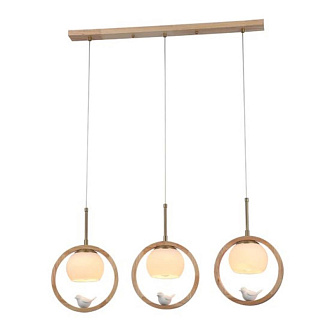 Подвесной светильник 80*23*34 cм, 3*E27*60W Arte Lamp Caprice A4182SP-3BR коричневый