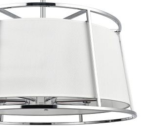 Подвесная люстра Vele Luce Linda VL4243P07, диаметр 60 см, хром