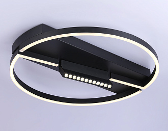 Светильник 60*11 см, LED 72W, 3000К, черный Ambrella Comfort LineTech FL51460