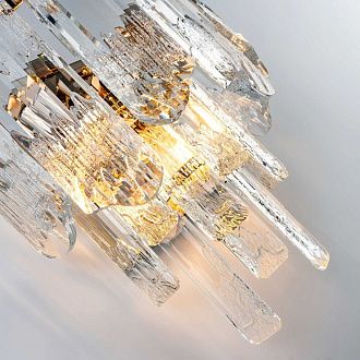 Настенный светильник 23x14x26см, Е14, 2x40Вт, , Modelux ML.7083.02 GD Золото