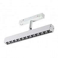 Трековый светильник для низковольтного шинопровода LED Novotech Flum 358609, 12W  LED, 4000K, белый
