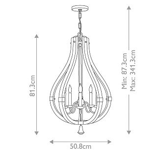 Люстра Hinkely Lighting, Арт. HK-MIDDLEFIELD5
