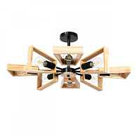 Люстра на штанге 75 см Arte Lamp BRUSSELS A8030PL-8BK черный