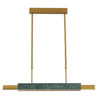 Подвесной светодиодный светильник 80*6*111 см, LED 20W 3000K Odeon Light Marmi 4360/25L античная бронза