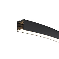 Радиусный профиль ALM-3535R-B-D-45°-1.5M 3,5*3,5*59,37 см, Maytoni Led Strip черный