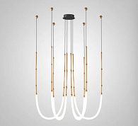 Подвесная светодиодная люстра Inodesign Alrik CH Brass 44.1512