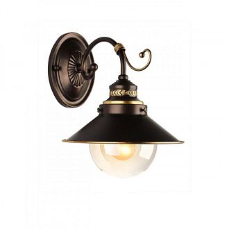 Бра 27,5*21*32 см, 1*E27, 60W, Omnilux Omnilux 504 OML-50401-01, коричневый