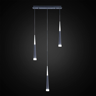 Светильник подвесной 55*9*160 см LED*21 W, 3000 К Citilux Вегас Черный CL227031