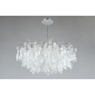 Подвесная люстра 80*80-190 см, 13*G9, 5W, Aployt Zhozefina APL.849.23.13, хром