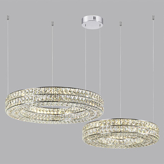 Потолочная база 20*22*5 см,  LED*W, 4000 К, Odeon Light Panta, хром 4927/2R