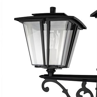 Уличный парковый светильник 215 см, Citilux FORTS CLU10P3, черный