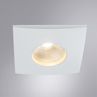 Встраиваемый светильник 8 см 7W 4000K Arte Lamp PHACT A4764PL-1WH белый