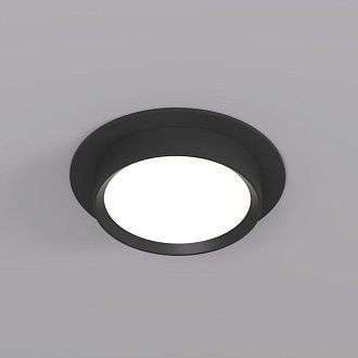 Светильник встраиваемый *11*4,5 см, 1*GX53*15W, Denkirs FLAT DK2090-BK, черный