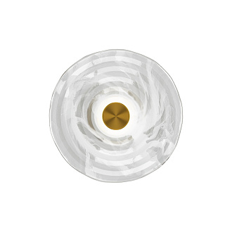 Настенный светильник (бра) 30*7,5*30 см, 5W 3000K Maytoni Sparkle MOD343WL-L5BS3K1 латунь