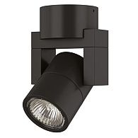 Спот Lightstar Illumo Li Nero 051047, 9x6x15 см, черный, Gu10, max 50Вт