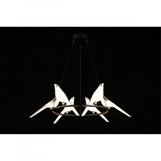Подвесная люстра 65*50-200 см 60W, 3000K, Aployt Astor APL.822.03.60, черный