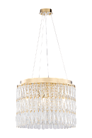 Люстра  480*360-1300, 9*E14, 40W Sfera Sveta Хрусталь (Эконом) 1003R-500*H350 GD, Золото